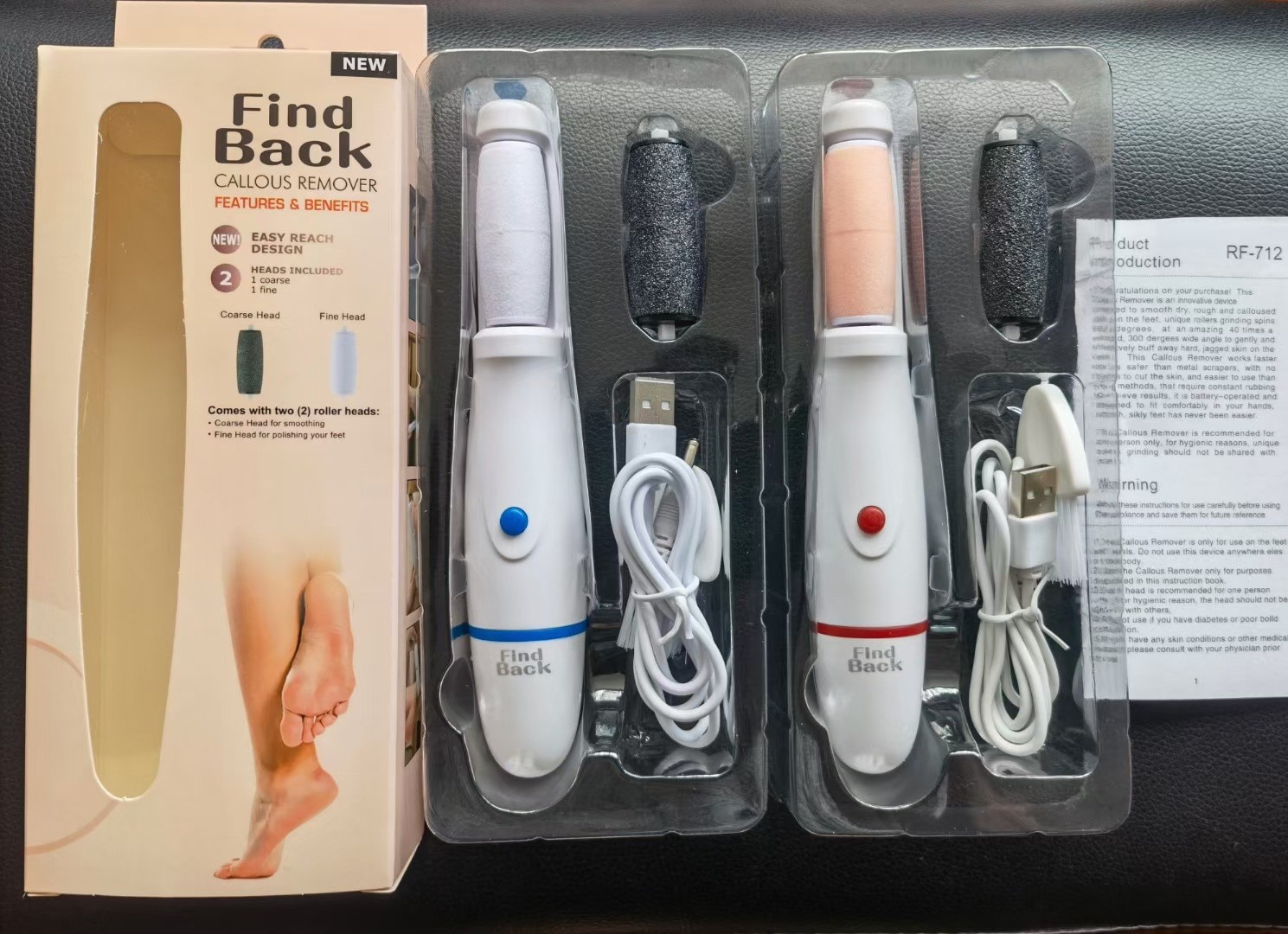 Vista 7 de LIMA PARA PIES - COLOR: ROSADO